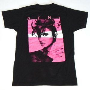 DEMI LOVATO 2014 NEON LIGHTS TOUR Concert Men's T-Shirt Tee size Small - 213